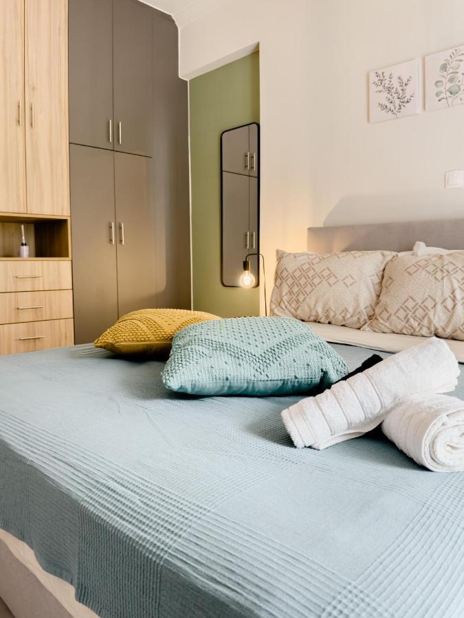 Metro Chic Haven: Modernized Urban Studio Near The Tram Athen Exterior foto